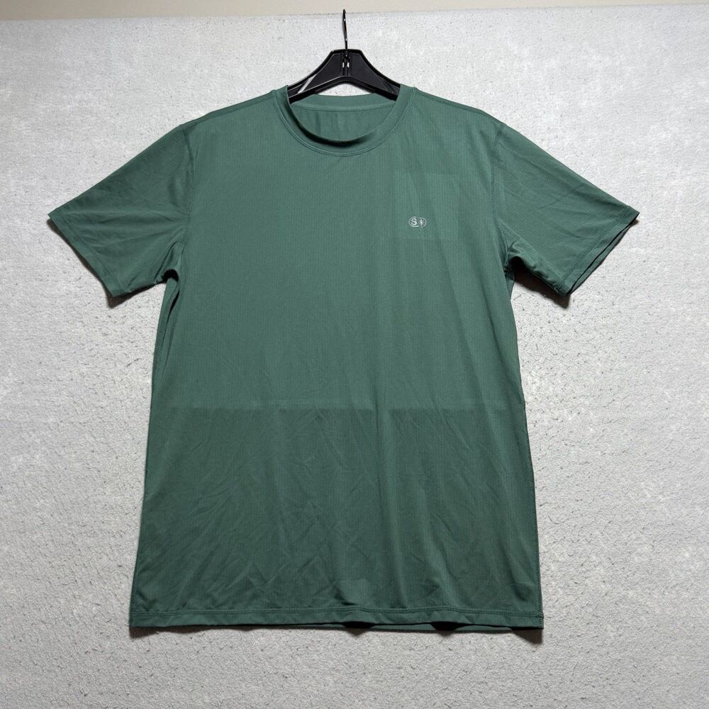 Stack Training Shirt Mens Size Medium Green Performance Volleysoft Pickleball